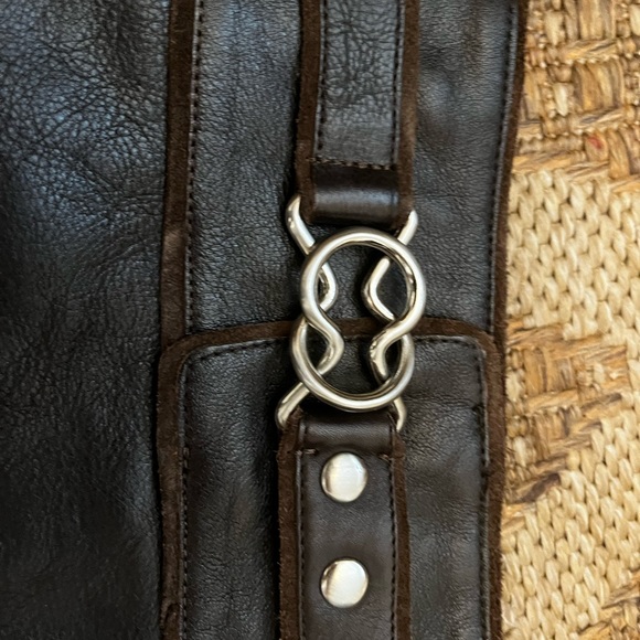 9 West brown leather boot - Picture 2 of 3